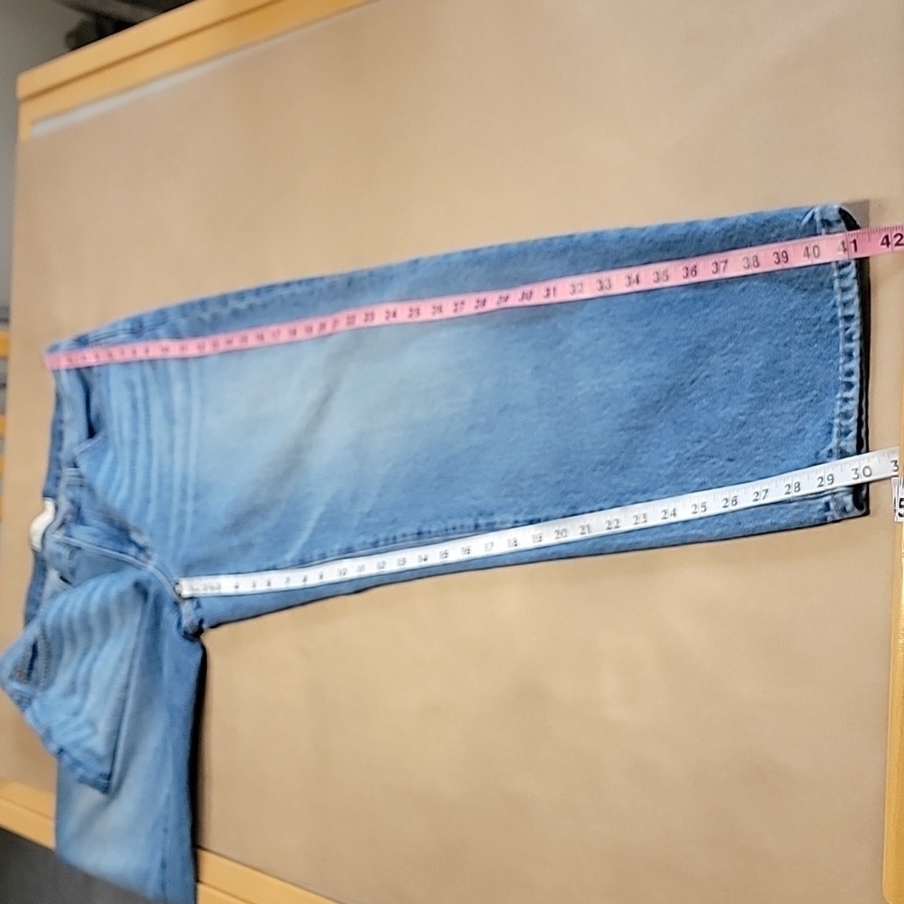 Madewell Size 29 "The Slouchy Boyjean" Denim Blue Jeans, Exc. Used Condition - Picture 5 of 13